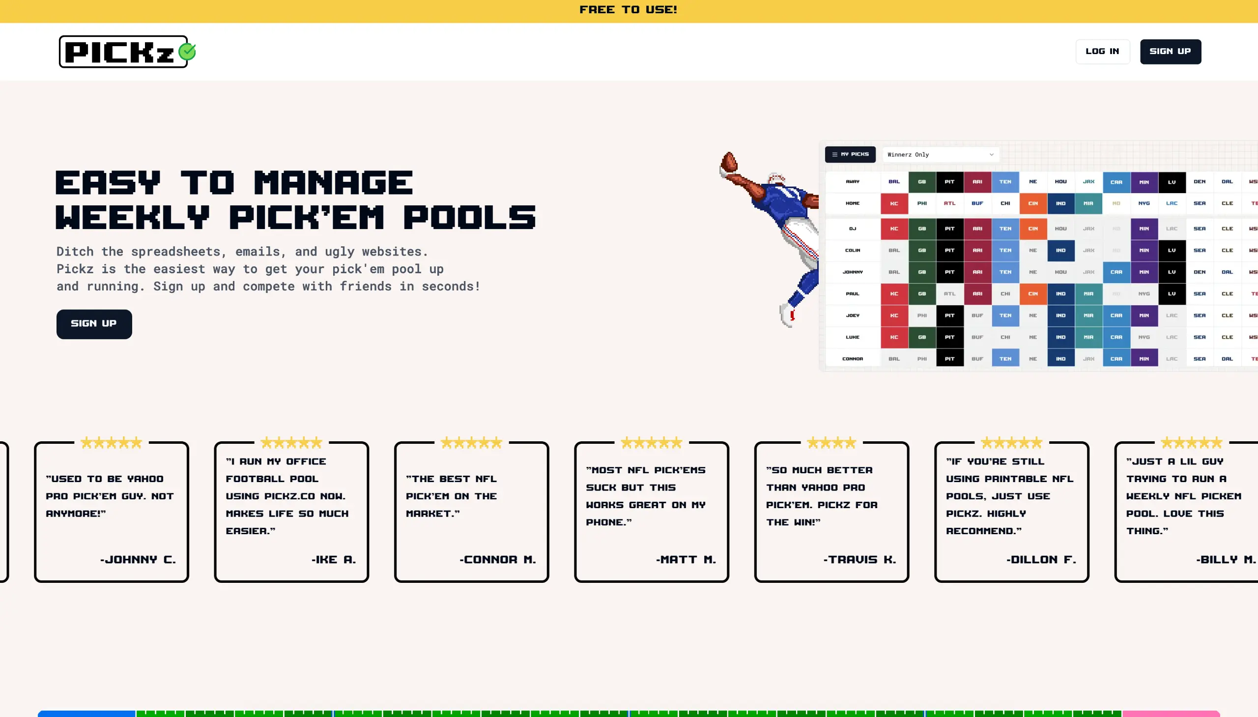 Pickz Preview