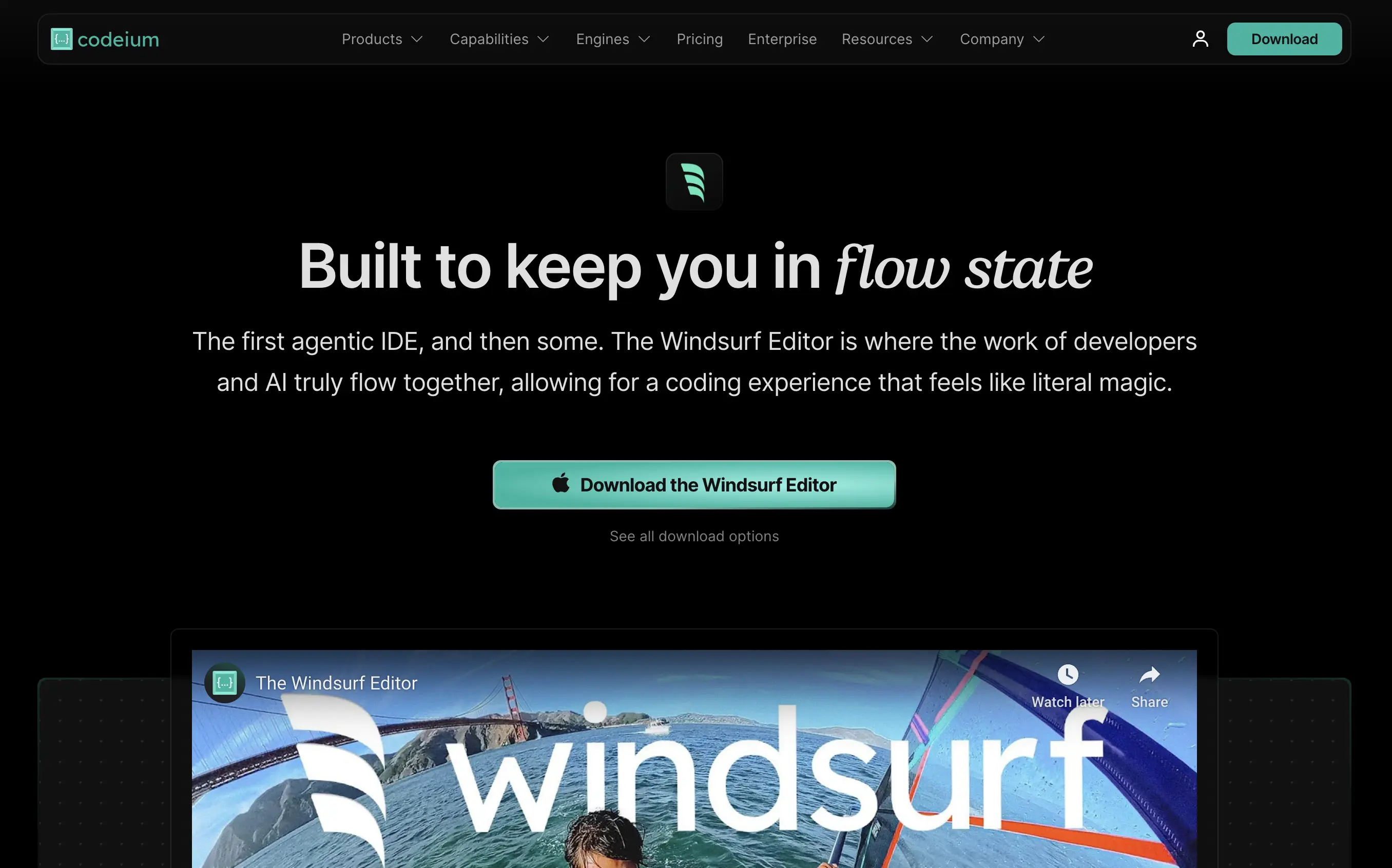 Windsurf Website